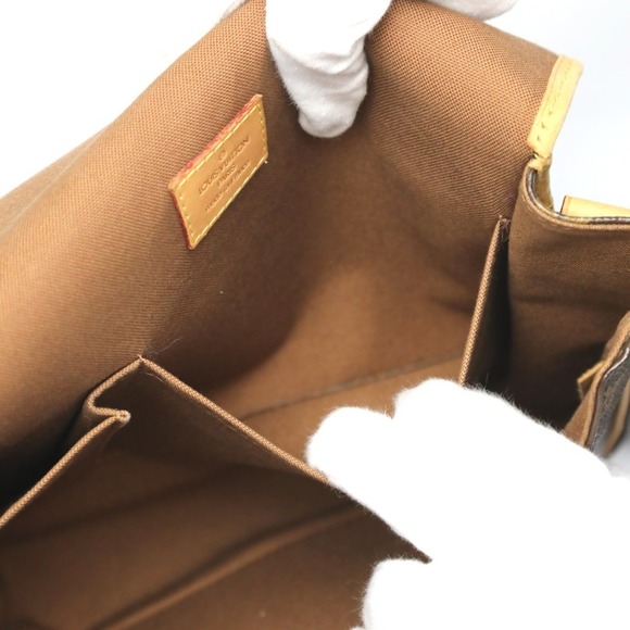 LOUIS VUITTON Brown Monogram Canvas Shoulder Bag - Picture 16 of 16